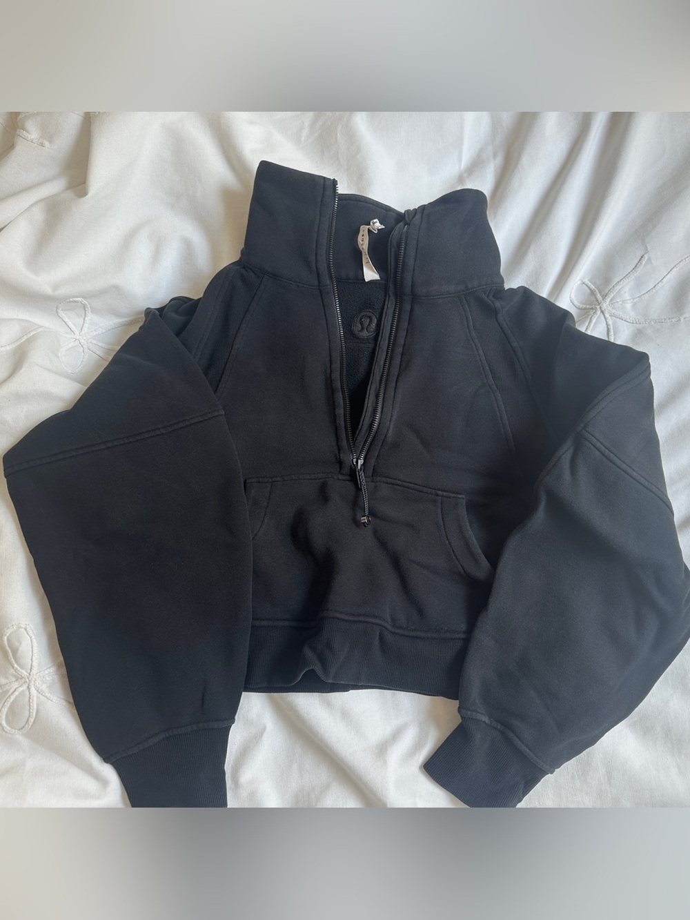lululemon athletica Black Zip-Up Hoodie